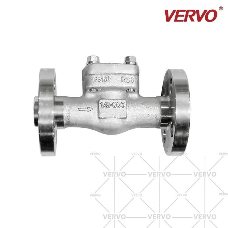Bolted Cover Swing Check Valve, 1/2IN, CL600, A182 F316L, RF