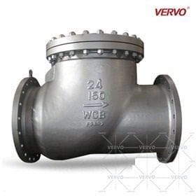 BS 1868 Swing Check Valve, ASTM A216 WCB, 24 Inch, 150 LB