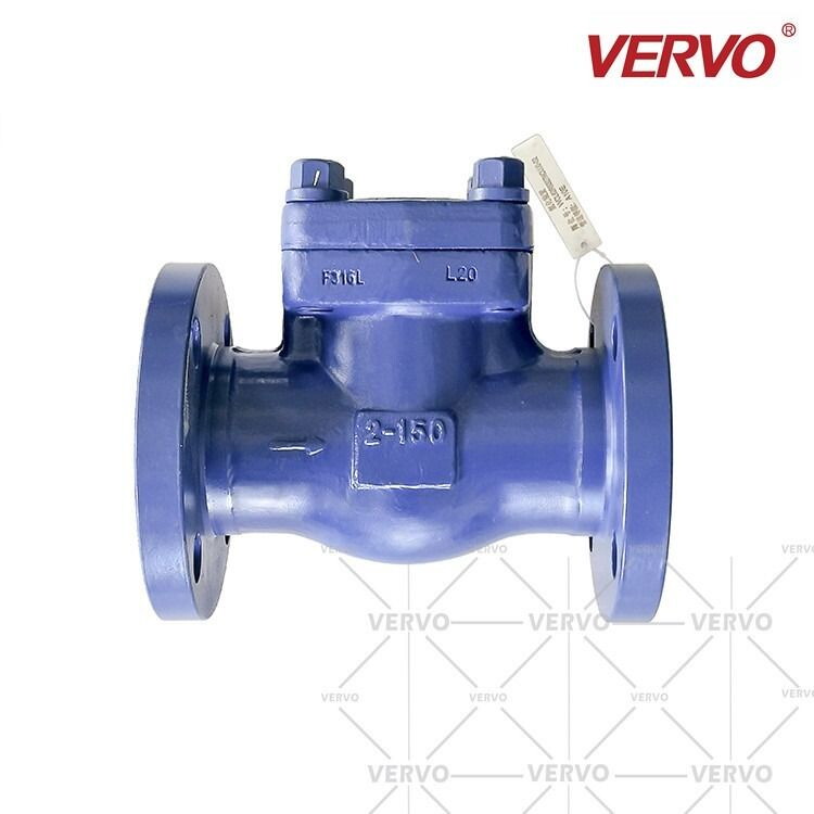 BS 5352 Piston Check Valve, 2 Inch, 150 LB, ASTM A182 F316L, RF