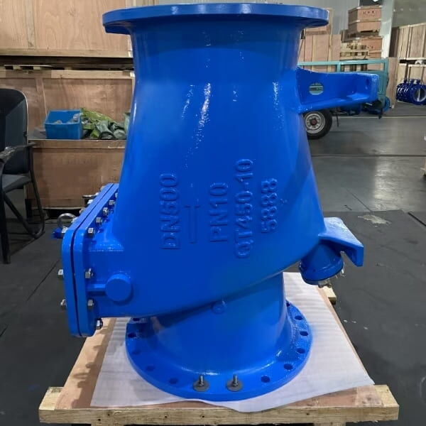 Micro Resistance Check Valve, CJ/T 154, QT450-10, DN500, PN10