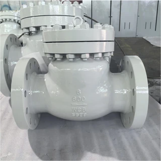BS 1868 Swing Check Valve, ASTM A216 WCB, 6 Inch, 600 LB, RF
