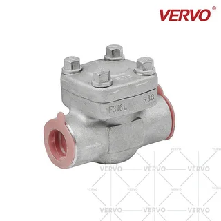 ASTM A182 F316L Check Valve, 1 Inch, 800 LB, API 602, SW