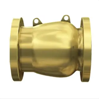 API 594 Axial Check Valve, 10 IN, 300 LB, ASTM B148 C95800