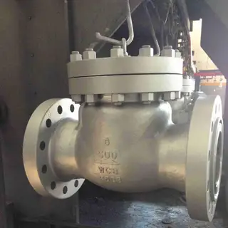 API 600 Swing Check Valve, 6 Inch, 600 LB, WCB, BS 1868