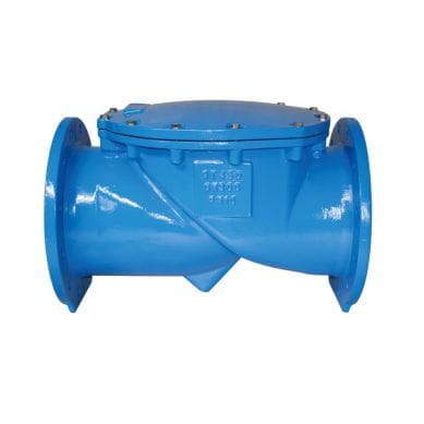Rubber Flap Check Valve, QT450, GB/T 13932, DN300, PN16, RF
