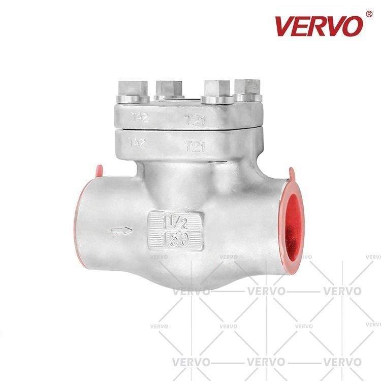 Stainless Steel Lift Check Valve, 1-1/2 Inch, 800 LB, API 602