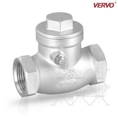 Stainless Steel Swing Check Valve, 1 Inch, 200 WOG, NPT