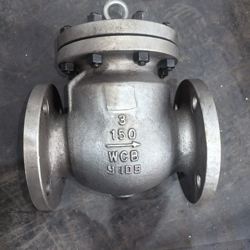 Swing Check Valve, 3 Inch, 150 LB, WCB, BS 1868, SW Gasket