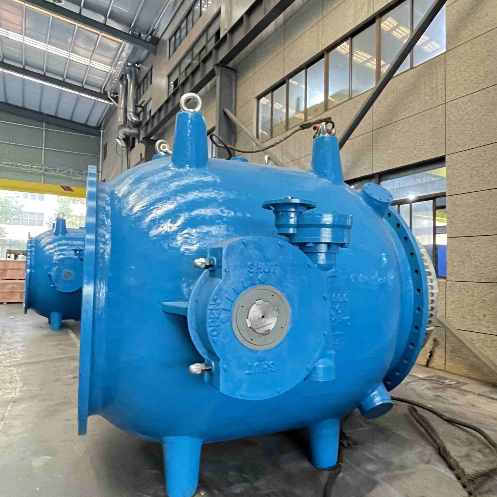 Cast Ductile Iron Piston Flow Regulator, CJ/T 219, DN1600, PN10