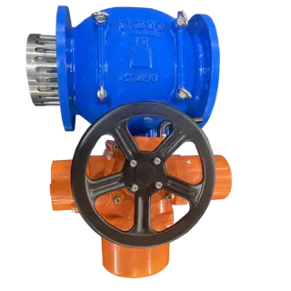 CJ/T 219 Piston Control Valve, DN200, PN10, QT450, RF