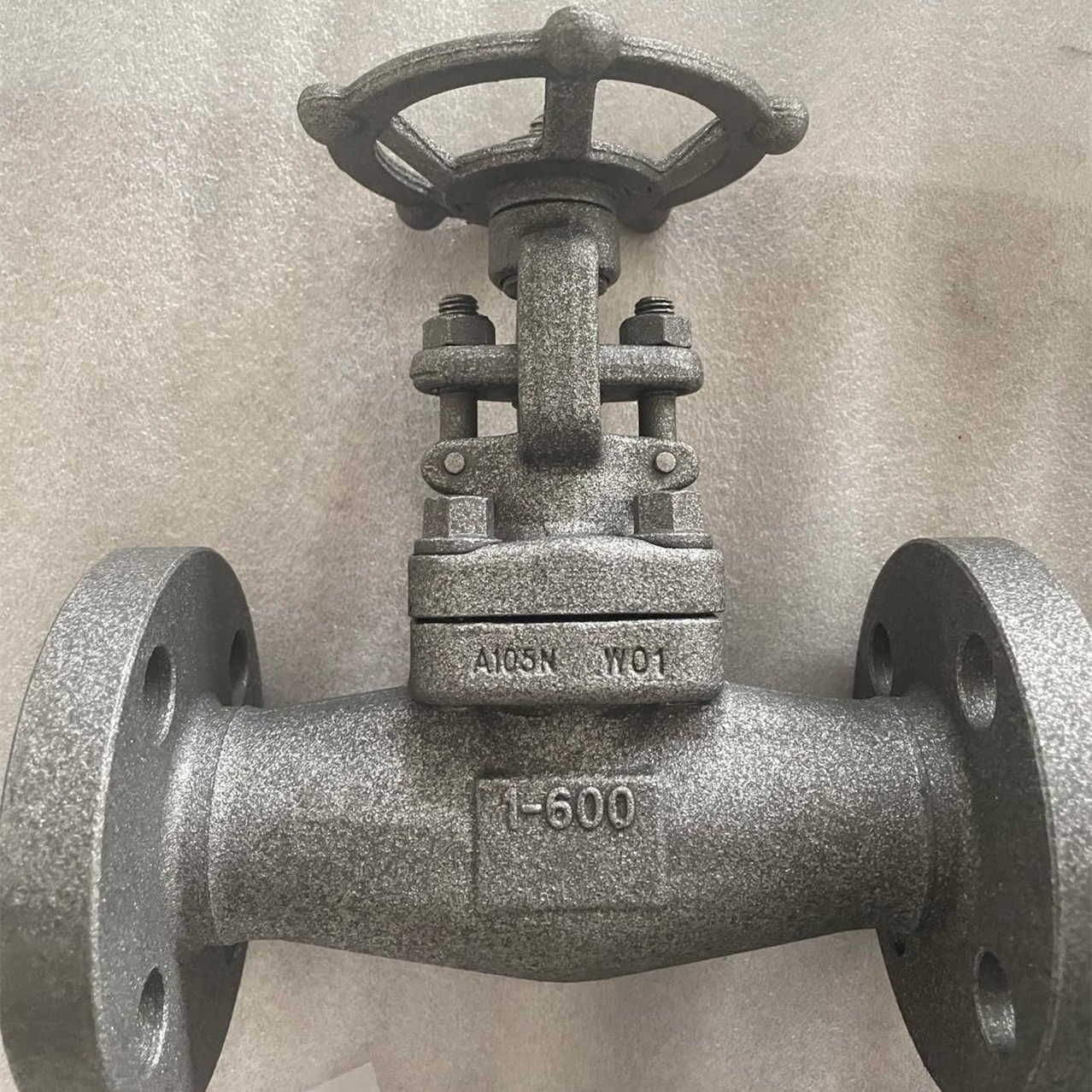 ASTM A105N Bolted Bonnet Gate Valve, 1 Inch, 600 LB, RF