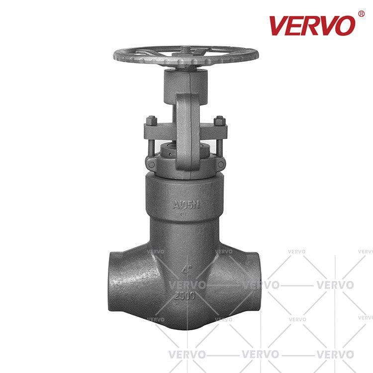 ASTM A105N Self Sealing Gate Valve, 4 Inch, 2500 LB