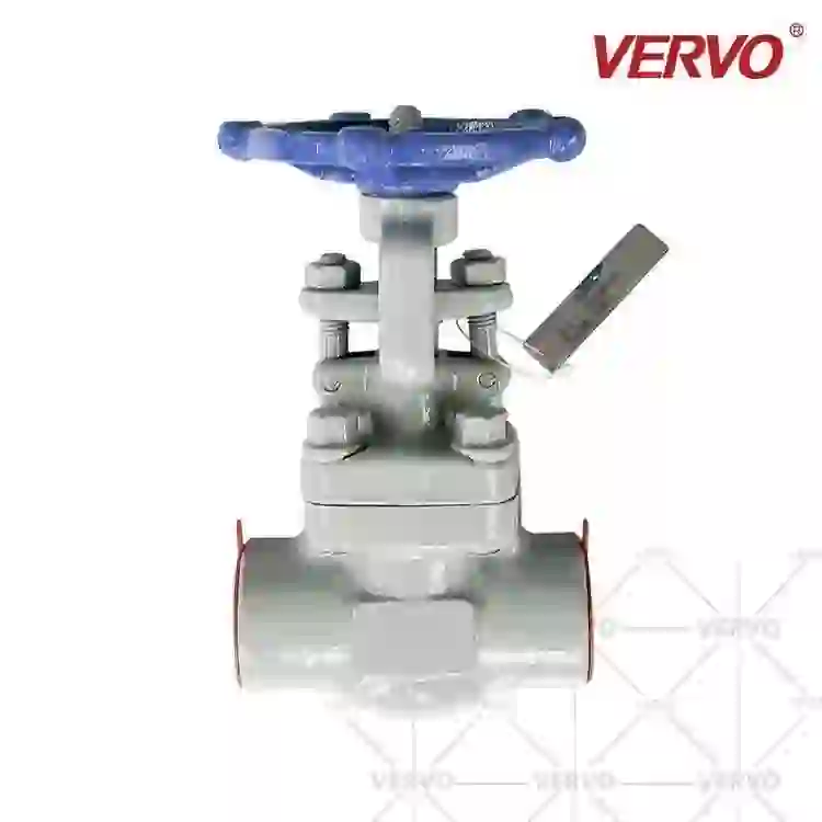 ASTM A105N Solid Wedge Gate Valve, 1 Inch, 800 LB, SW - Vervo