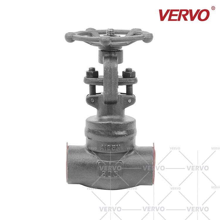 ASTM A105N Weld Bonnet Gate Valve, 1 Inch, 800 LB, NPT