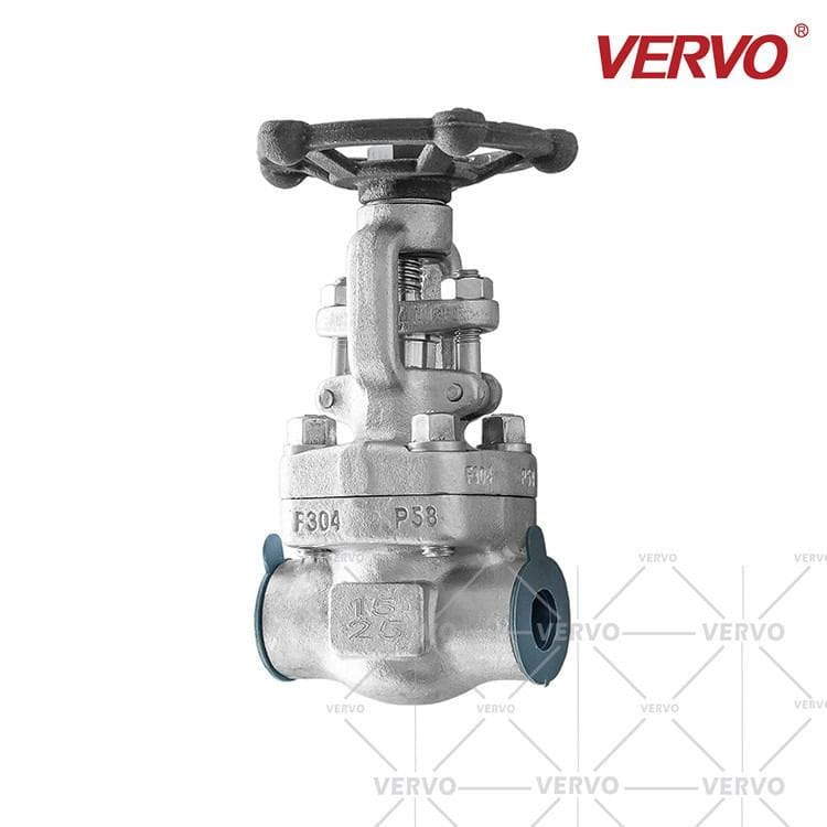 ASTM A182 F304 Gate Valve, 1/2 Inch, 150 LB, API 602, NPT