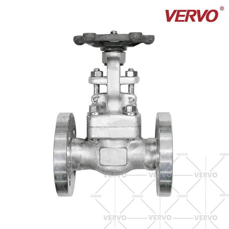 ASTM A182 F304 Welded Flanged Gate Valve, 1/2 Inch, 1500 LB