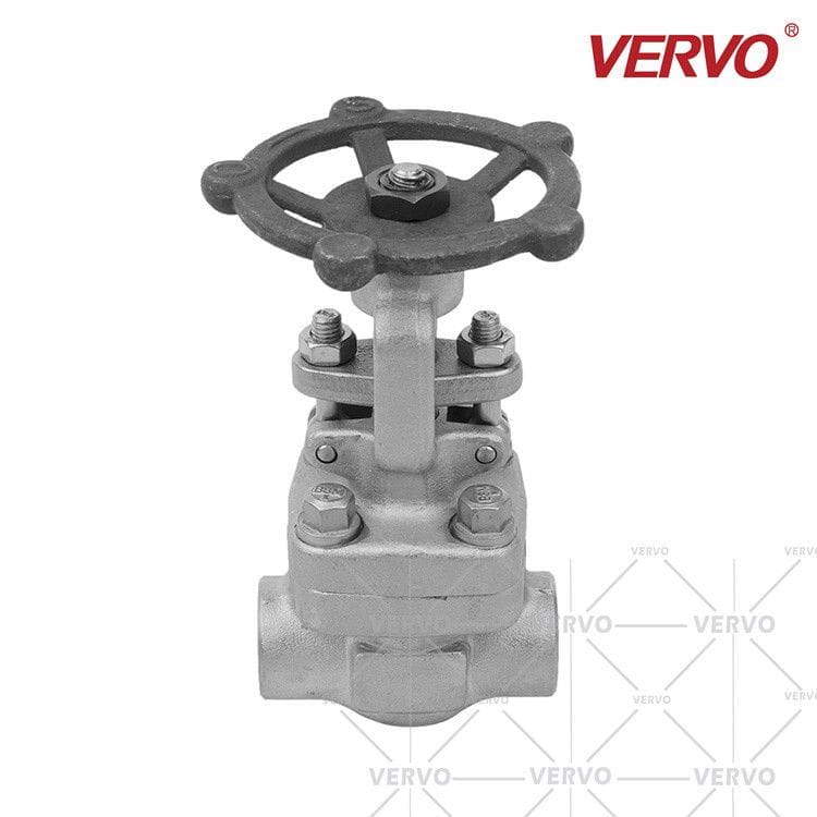 ASTM A182 F316 Gate Valve, 1/2 Inch, 300 LB, SW