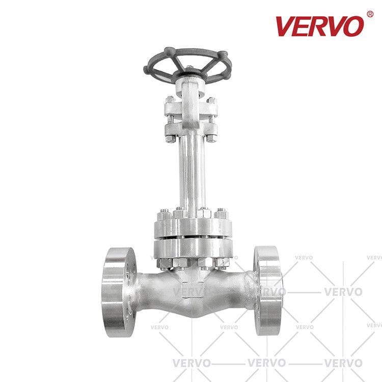 ASTM A182 F316 Gate Valve, Extension Stem,1 IN, 2500 LB, RF