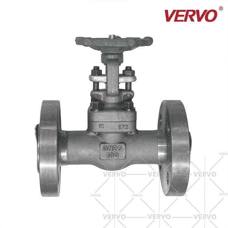 ASTM A182 F5 Gate Valve, 1 IN, Class 600 LB, API 602, RF