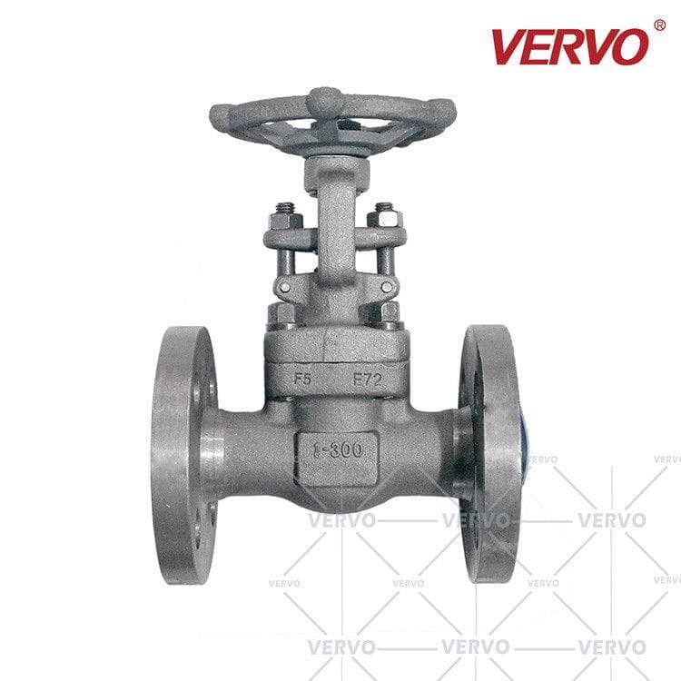ASTM A182 F5 Monolithic Gate Valve, 1 Inch, 300 LB, RF