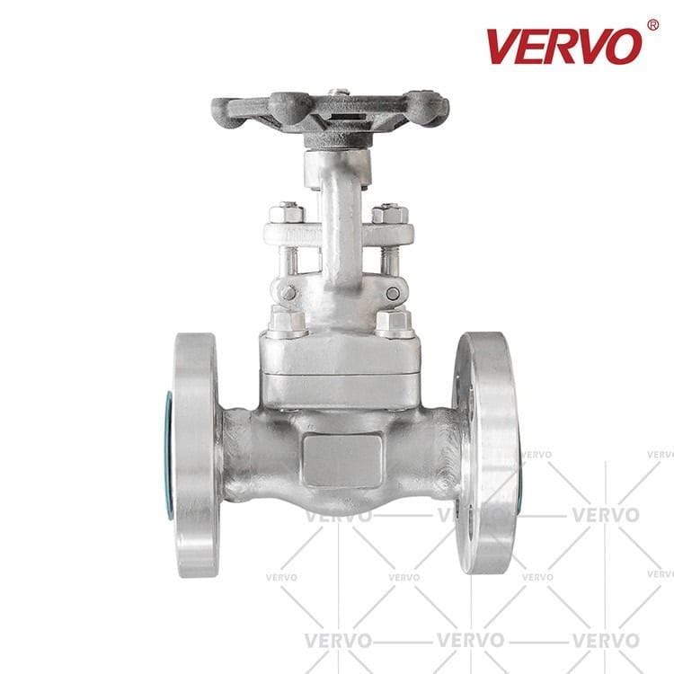 ASTM A182 F53 Gate Valve, DN15, PN25, ISO 15761, RF