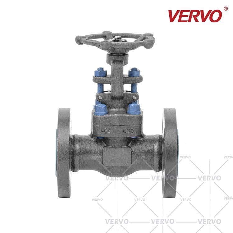 ASTM A182 LF2 Gate Valve, 1 Inch, 300 LB, RF, Manual