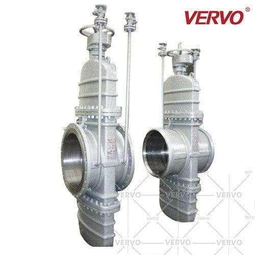 ASTM A216 WCB Flat Gate Valve, DN700, PN10, DIN 3352, RF