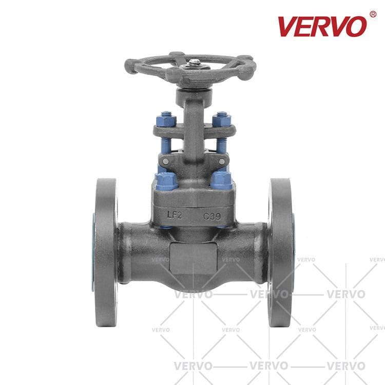 ASTM A350 LF2 Cryogenic Gate Valve, 1 Inch, 1500 LB, RF