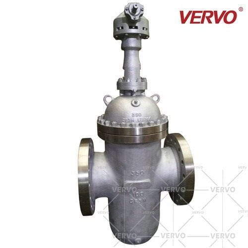 ASTM A351 CF3M Slab Gate Valve, DIN 3352, DN350, PN100