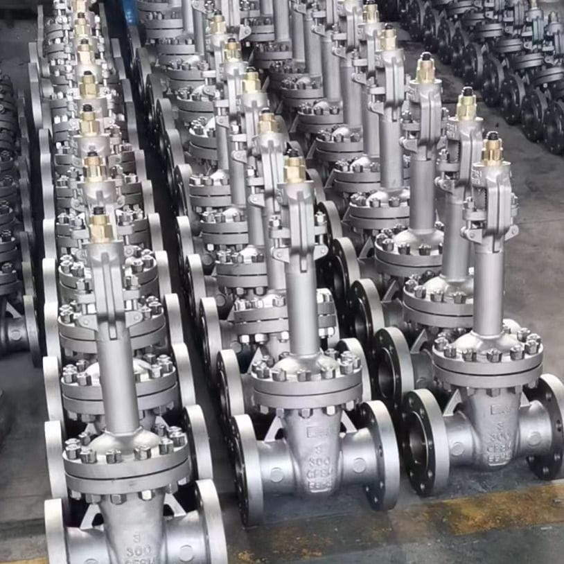 ASTM A351 CF8M Rising Stem Gate Valve, 3 Inch, 300 LB, API 600, RF
