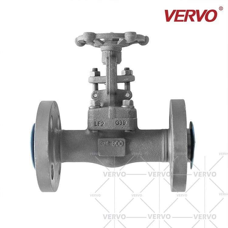 Cryogenic ASTM A350 LF2 Gate Valve, 3/4 Inch, 600 LB, RF
