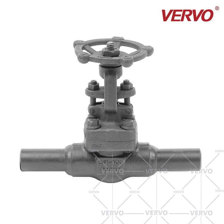 Extended Body Gate Valve, API 602, A105N, 3/4 Inch, 800 LB