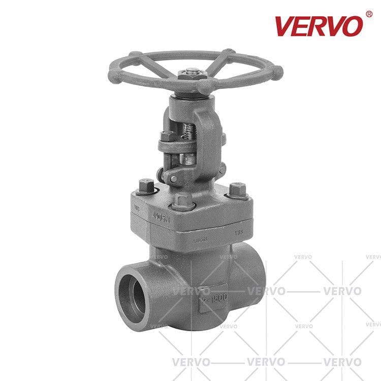 Forged ASTM A105N Gate Valve, 2 Inch, 1500 LB, SW