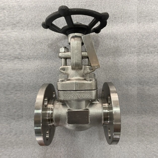 ASTM A182 F304 Gate Valve, Bolted Bonnet, 1 IN, CL 150, API 602, RF