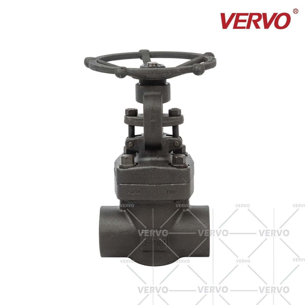 Solid Wedge Gate Valve, ASTM A105N, 2 Inch, 1500 LB, SW - Vervo