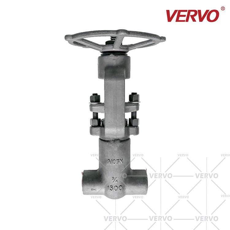 Solid Wedge Gate Valve, ASTM A105N, 3/4 Inch, 1500 LB
