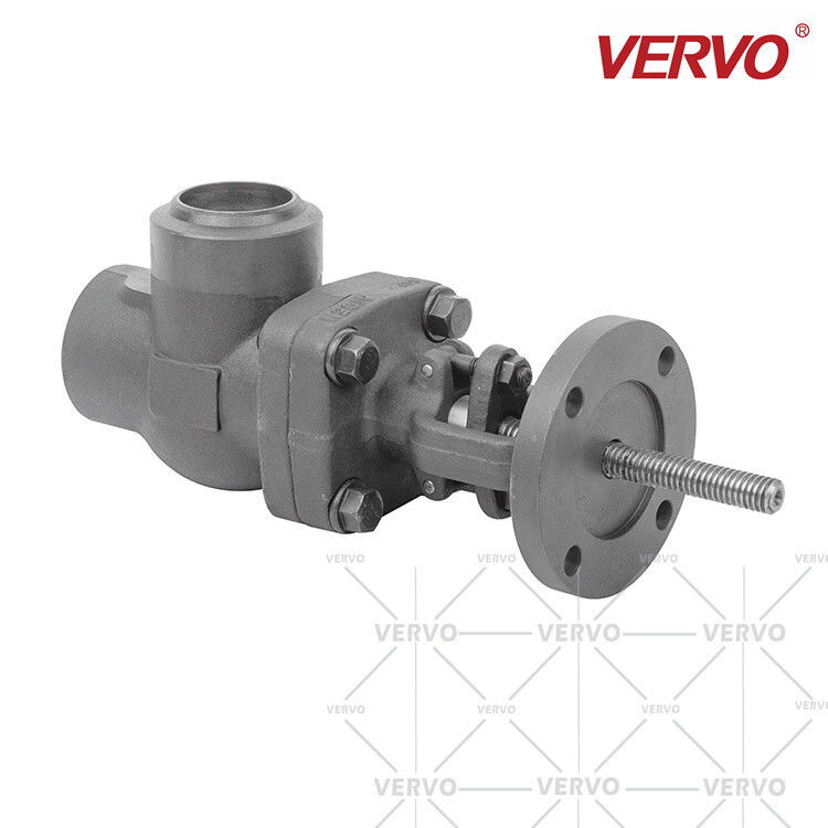 ASTM A105N Angle Globe Valve, 2 Inch, 300 LB, API 602, SW