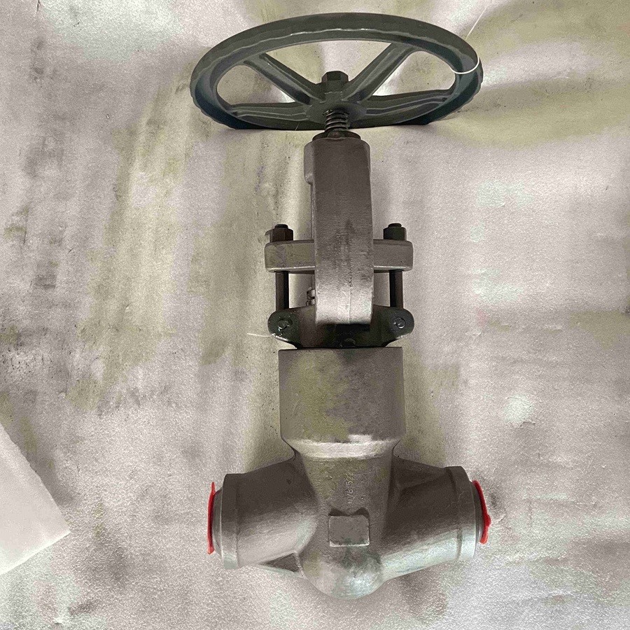 ASTM A182 F11 Globe Valve, Pressure Seal Bonnet, 2 Inch, 2500 LB, BW