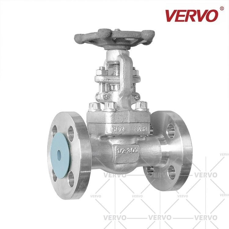ASTM A182 F304H Globe Control Valve, 1/2 Inch, 300 LB