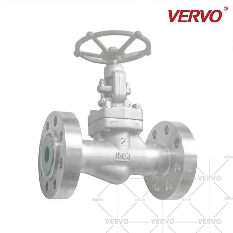 ASTM A182 F51 Globe Valve, 2 Inch, 1500 LB, API 602, BS 5352
