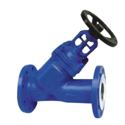 ASTM A216 WCB Y Globe Valve, 2 Inch, 300 LB, ASME B16.34