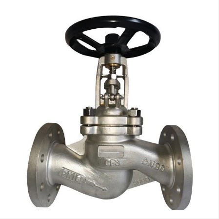 ASTM A351 CF3 EN 12516-1 Globe Valve, DN80, PN16, RF