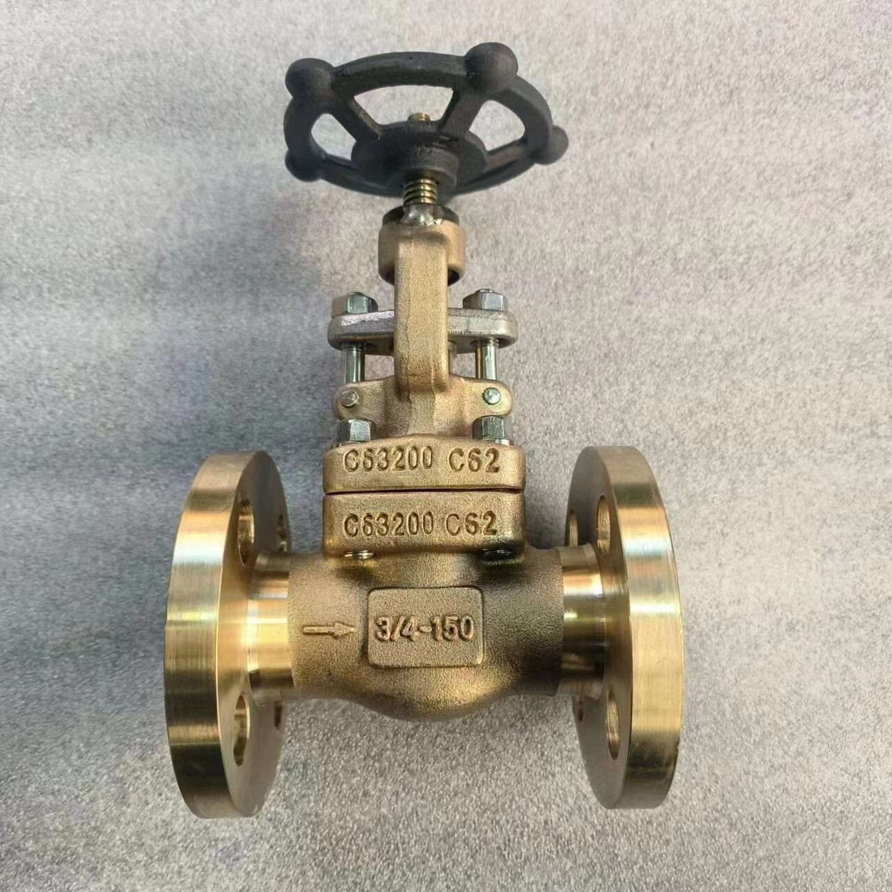 ASTM B150 C63200 Globe Valve, 3/4 Inch, 150 LB, MSS SP-80