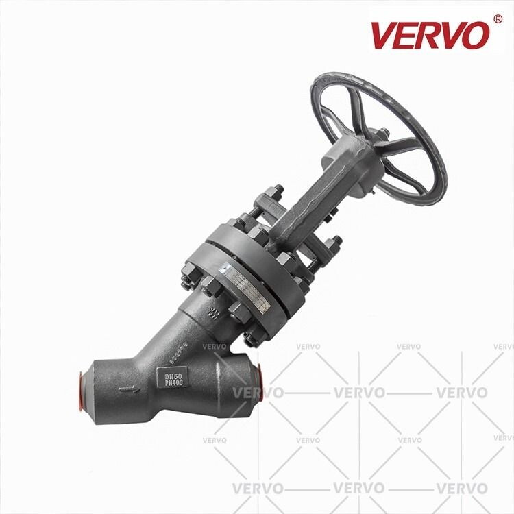 Bolted Bonnet Y Globe Valve, A105, DN50, PN420, BS 5352, 2 Inch