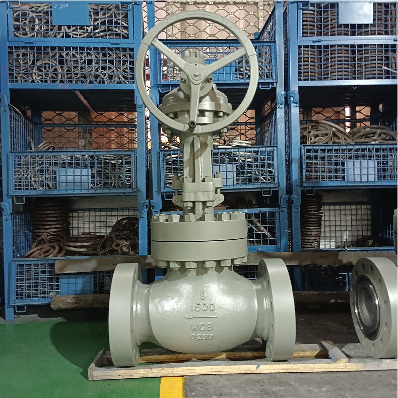 BS 1873 Globe Valve, 8 Inch, 1500 LB, ASTM A216 WCB, RF