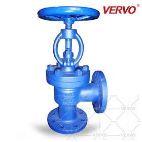 GS-C25 Angle Globe Valve, DN65, PN50, ASTM A105, RF