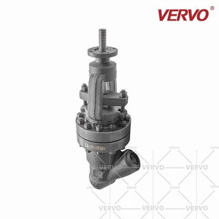 ASTM A105 Y Globe Valve, PN420, DN100, Bolted Bonnet, BW