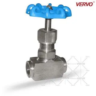 ASTM A182 F304 Needle Globe Valve, 12 Inch, 6000 PSI