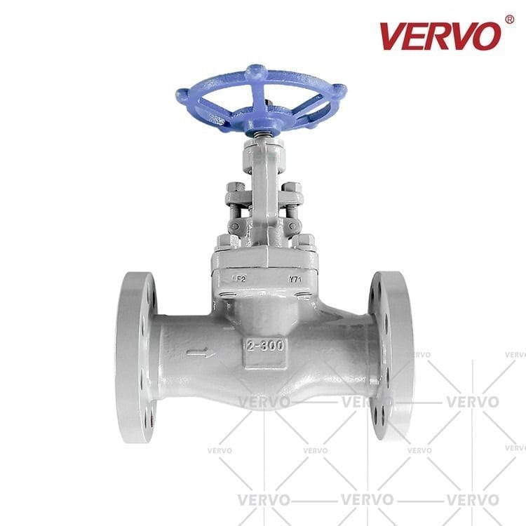 Rising Stem Globe Valve, ASTM A350 LF2, 2 Inch, 300 LB, RF