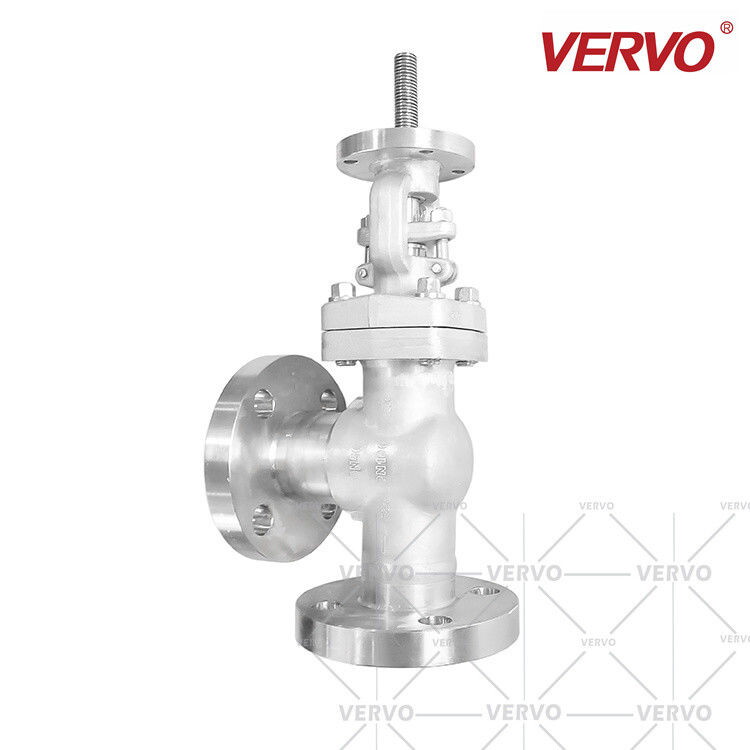 Stainless Steel Angle Globe Valve, 2 Inch, 600 LB, API 602
